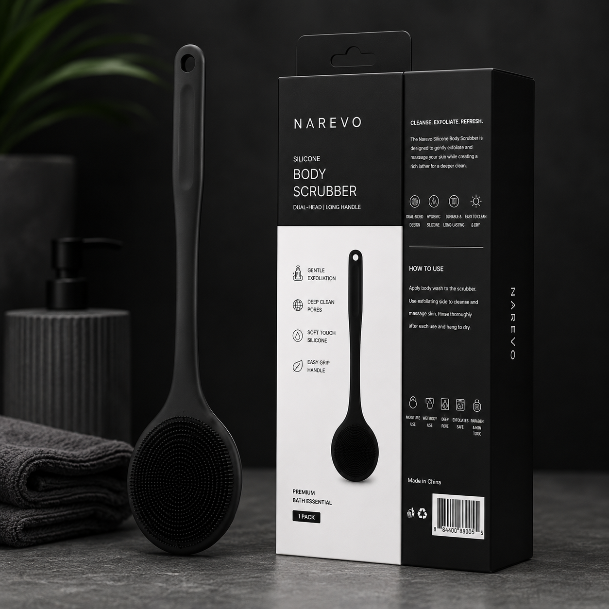 Silicone Body Scrubber